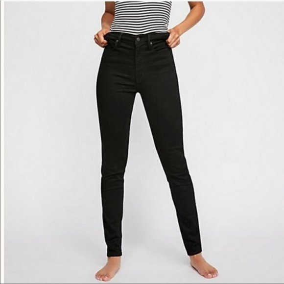 Levi's Denim - Levi’s Premium Mile High Super Skinny Jeans Black